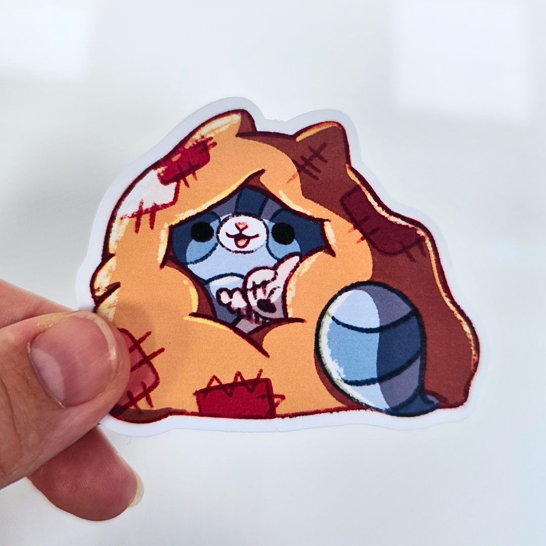 Sticker "Sous la couette" Nugget