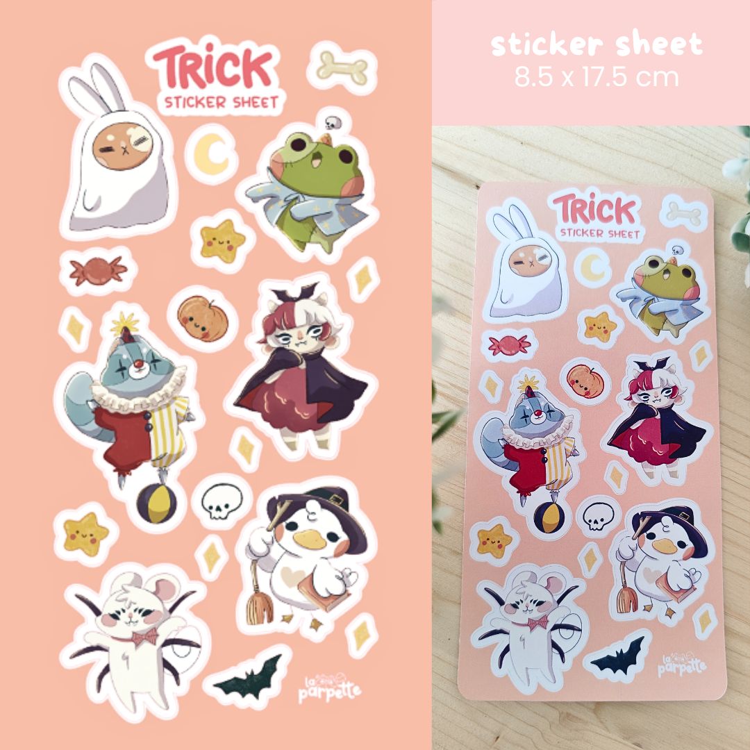 Sticker Sheet Chasse aux bonbons collection