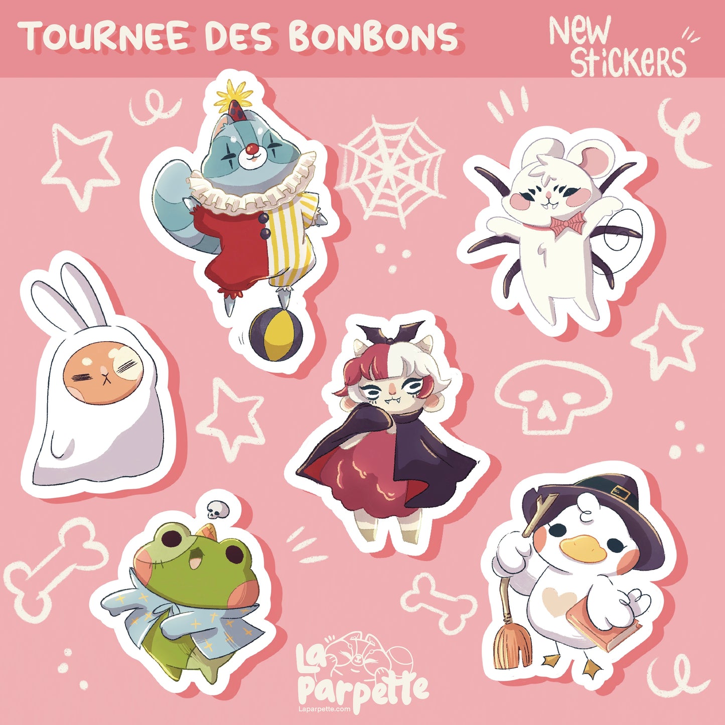 Sitcker "La chasse aux bonbons" Grabouille