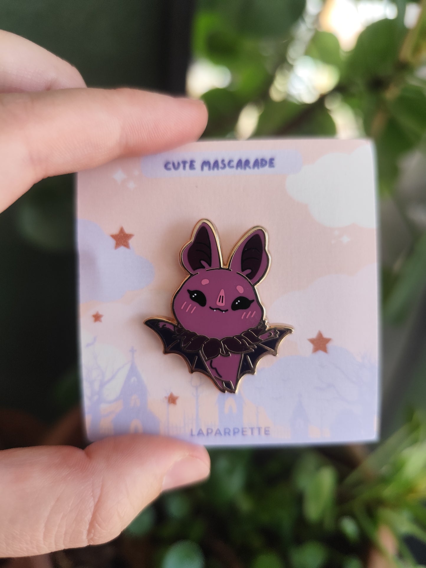 Pins metal Lizzy la chauve souris