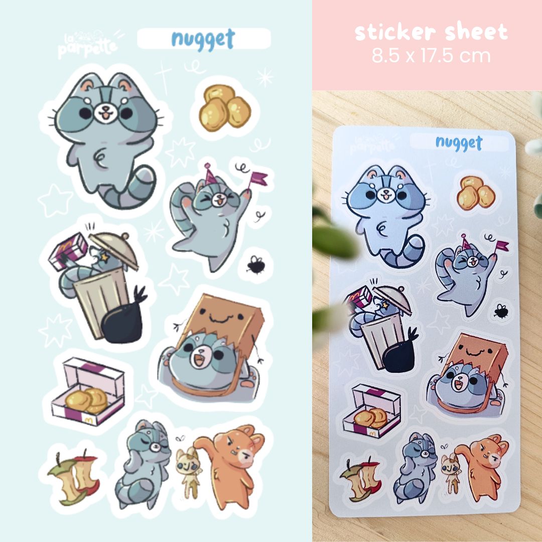 Sticker Sheet Nugget Original