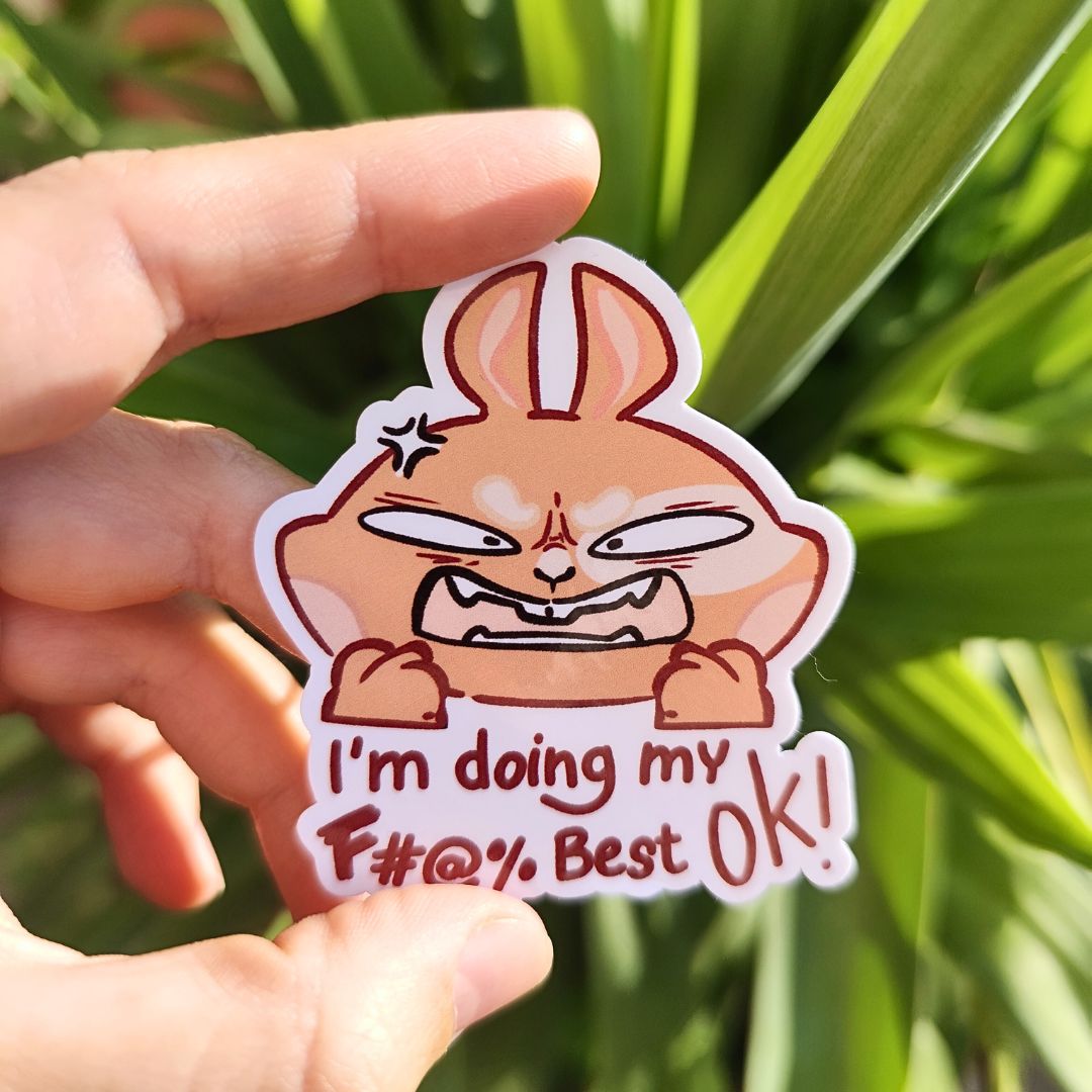 Sitcker Ralph "doing mu best"