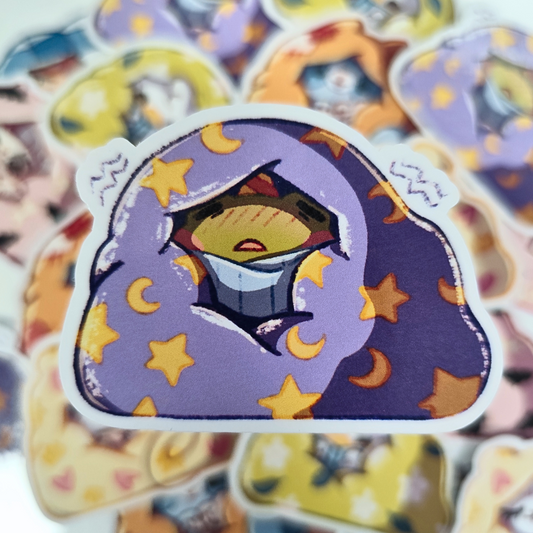 Sticker "Sous la couette" Grabouille