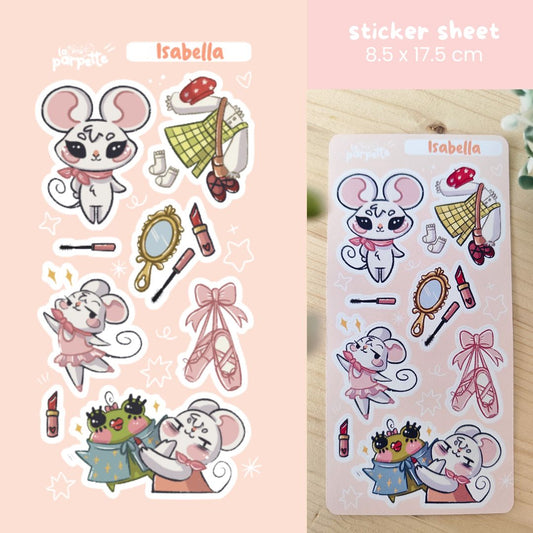 Sticker Sheet Isabella Original