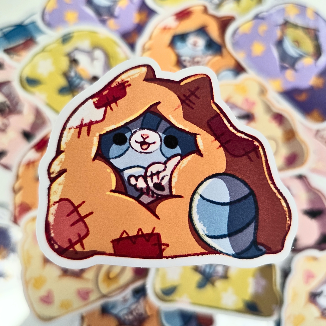 Sticker "Sous la couette" Nugget