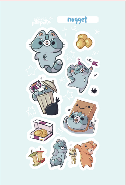 Sticker Sheet Nugget Original