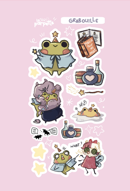 Sticker Sheet Grabouille Original
