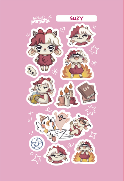 Sticker Sheet Suzy Original
