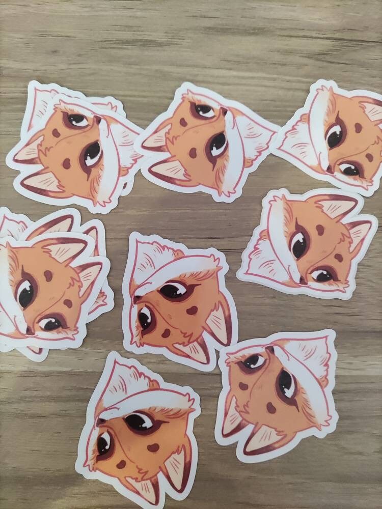 Sticker renard