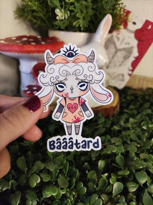 Sticker "bâââtard"