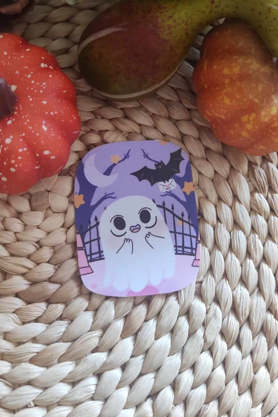 StIcker fantôme mignon / Halloween pastel / Halloween mignon